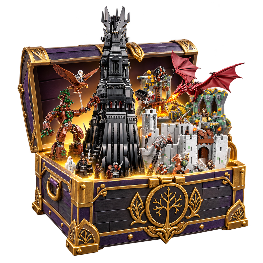 LOTR/HOBBIT chest artwork