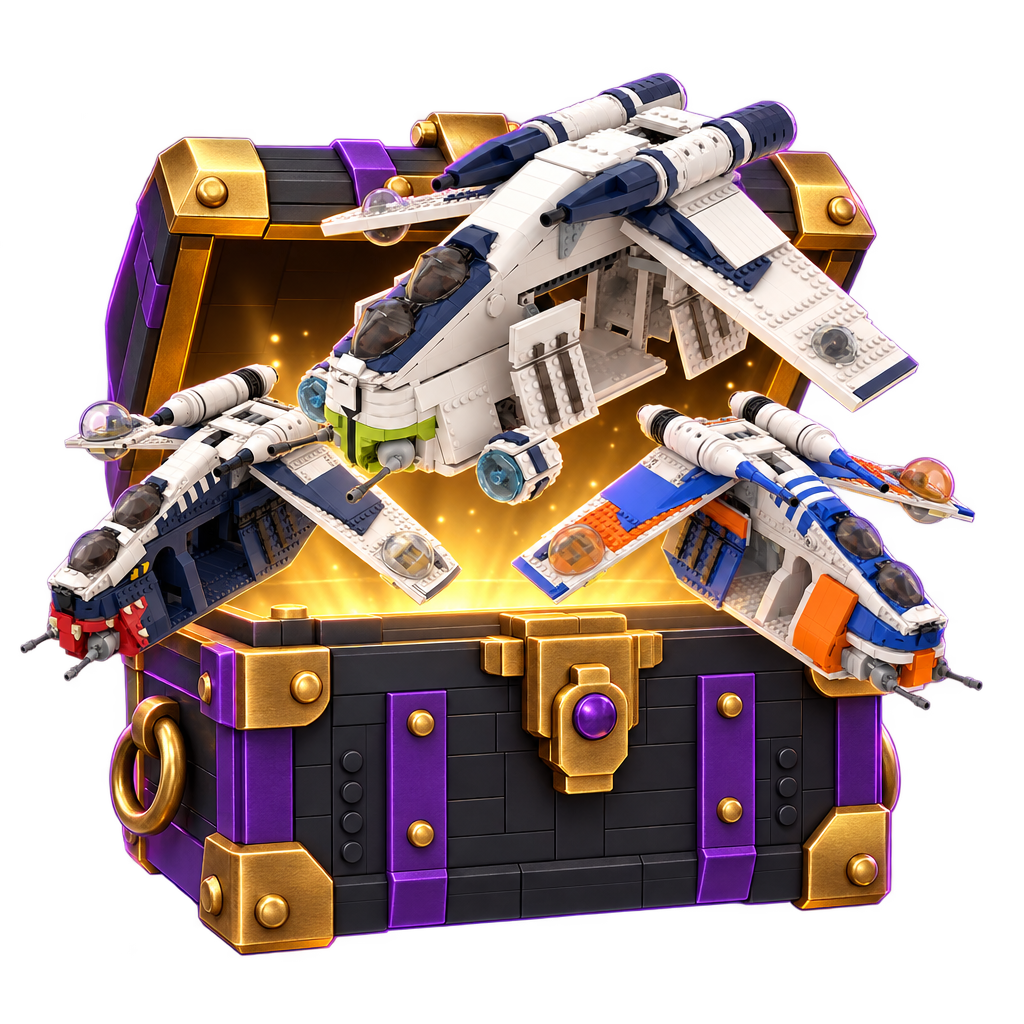 Gunship chest artwork