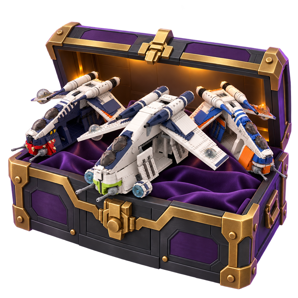 Gunship chest artwork