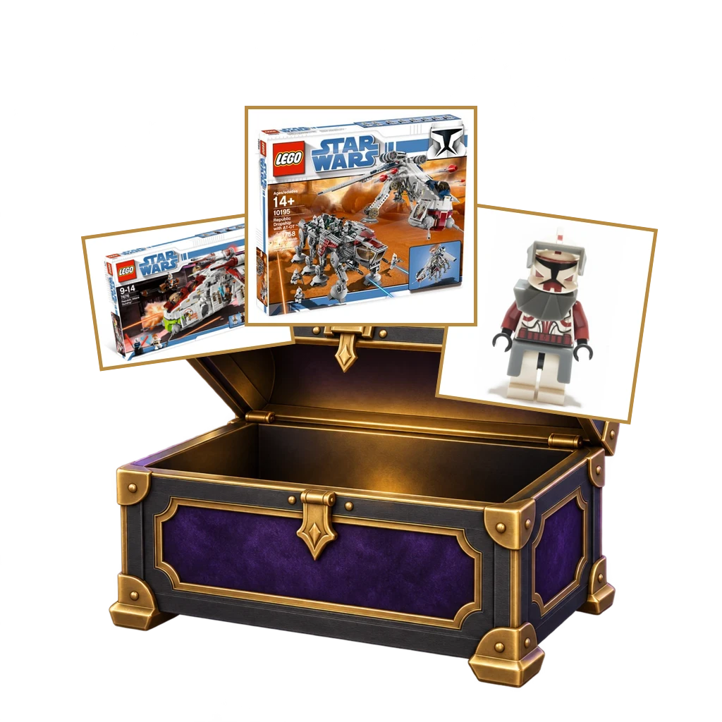 CLONE WARS  chest artwork