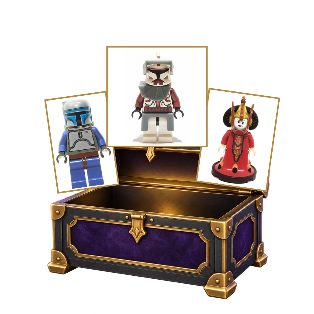 EP1 EP2 EP3 CLONE WARS & BAD BATCH chest artwork